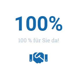 Technologische Verbesserungen durch neue Version Wir sind zu 100% für sie da
